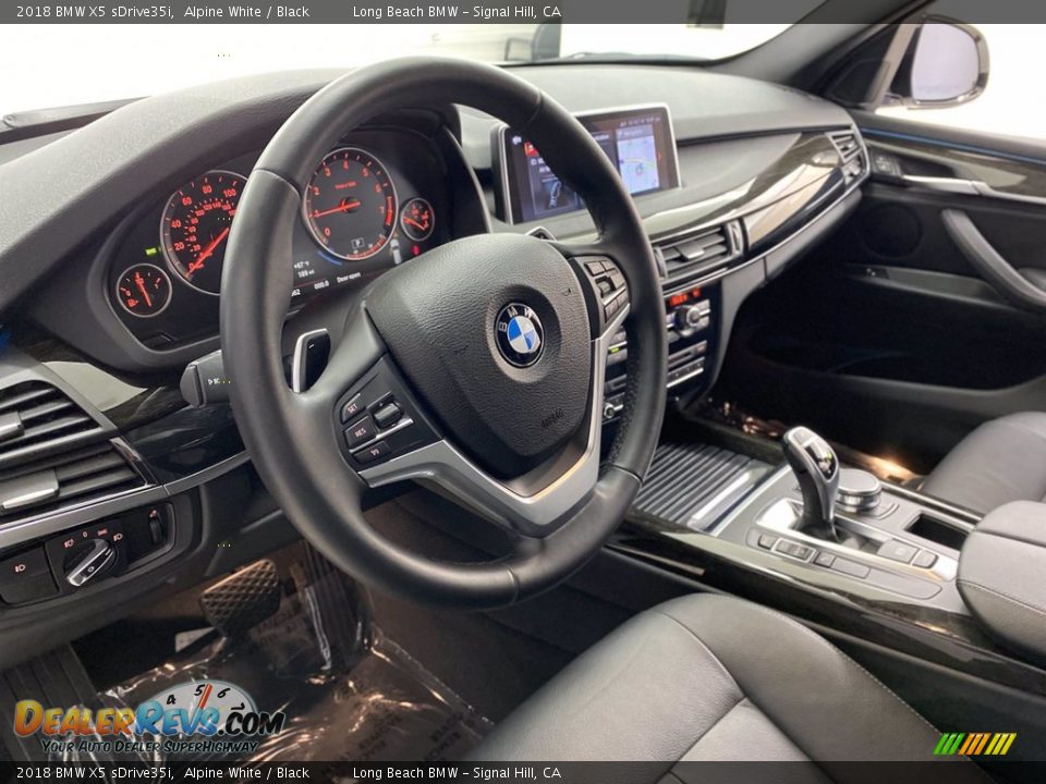 2018 BMW X5 sDrive35i Alpine White / Black Photo #16