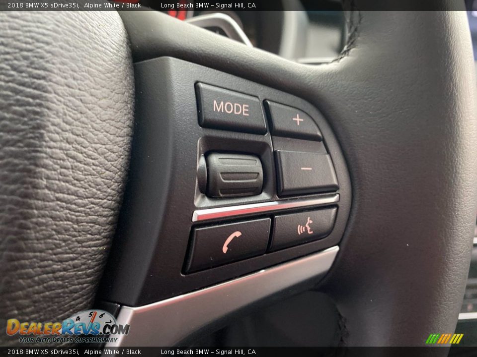 2018 BMW X5 sDrive35i Alpine White / Black Photo #20