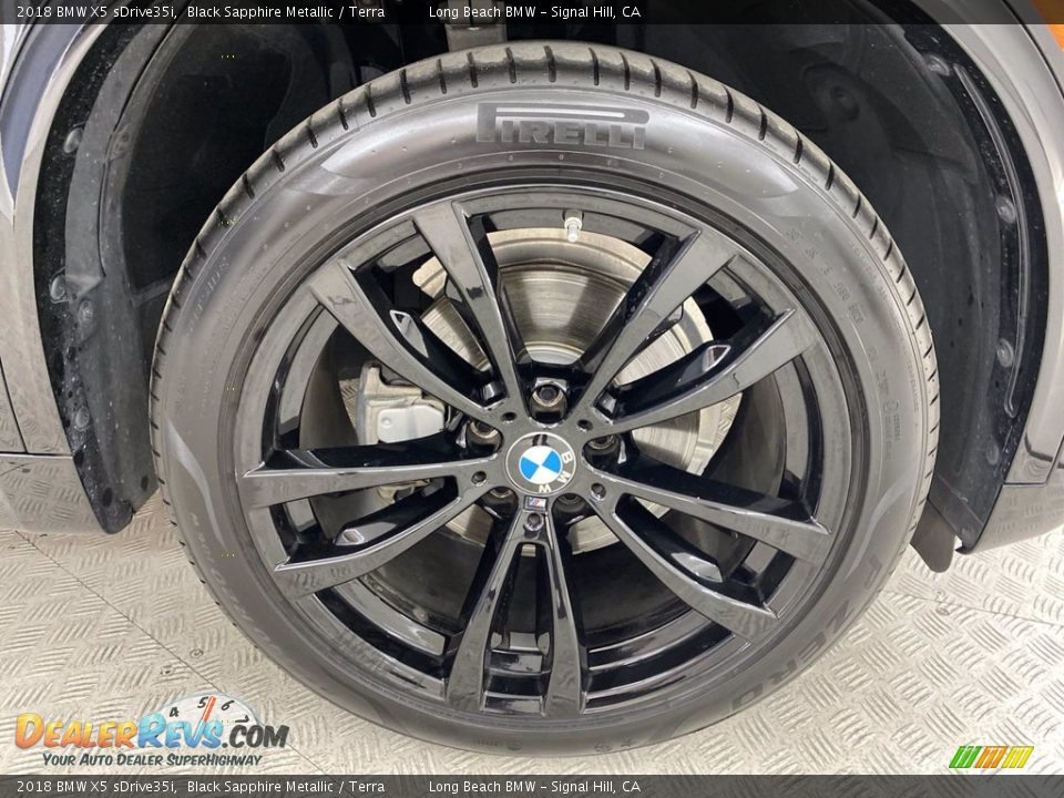 2018 BMW X5 sDrive35i Black Sapphire Metallic / Terra Photo #6