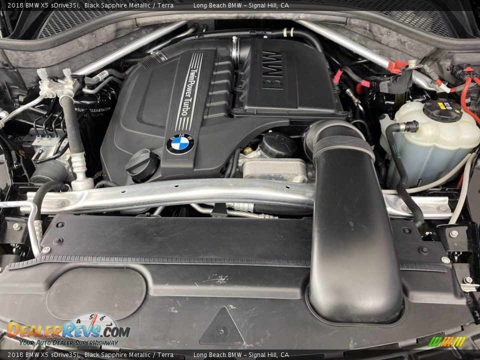 2018 BMW X5 sDrive35i Black Sapphire Metallic / Terra Photo #12