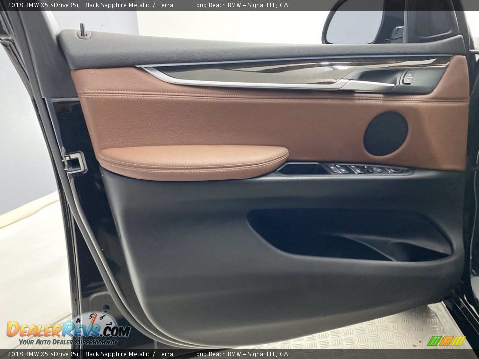 2018 BMW X5 sDrive35i Black Sapphire Metallic / Terra Photo #13