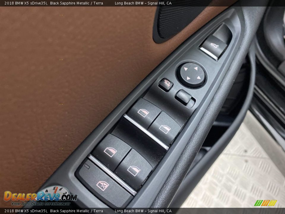 2018 BMW X5 sDrive35i Black Sapphire Metallic / Terra Photo #14