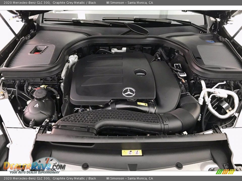 2020 Mercedes-Benz GLC 300 Graphite Grey Metallic / Black Photo #8