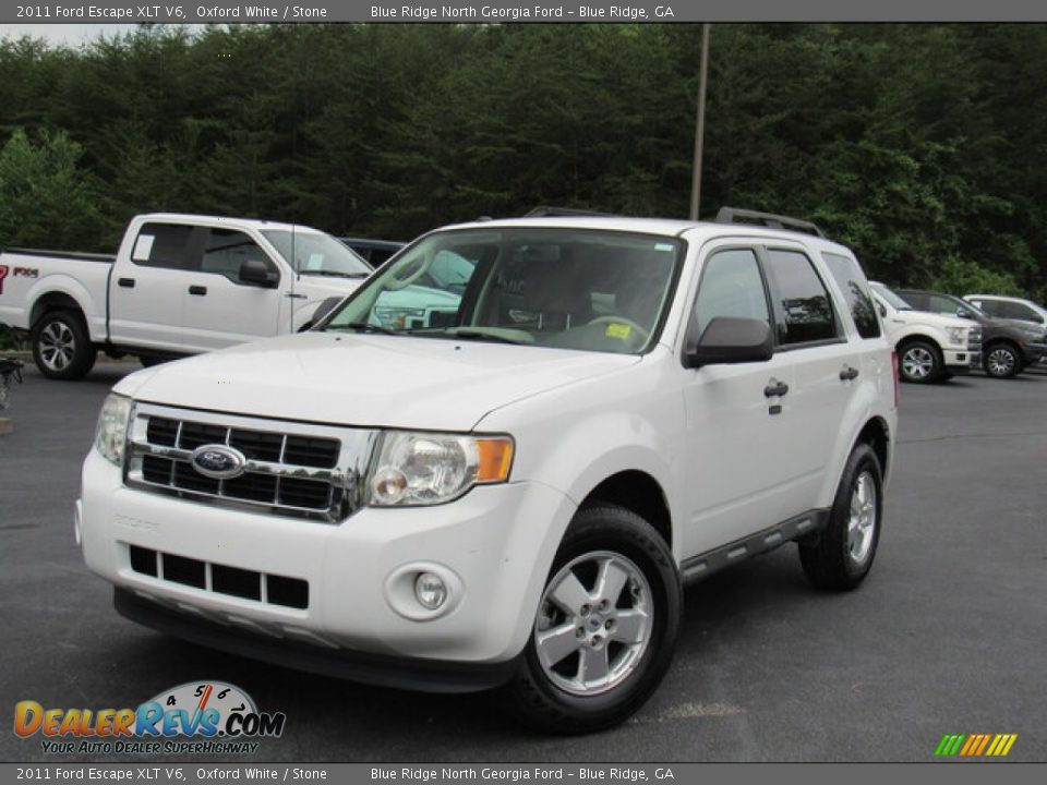 2011 Ford Escape XLT V6 Oxford White / Stone Photo #1