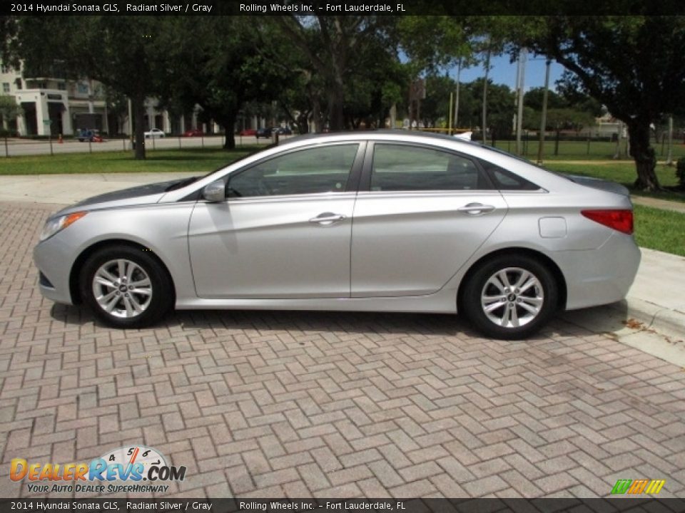 2014 Hyundai Sonata GLS Radiant Silver / Gray Photo #3