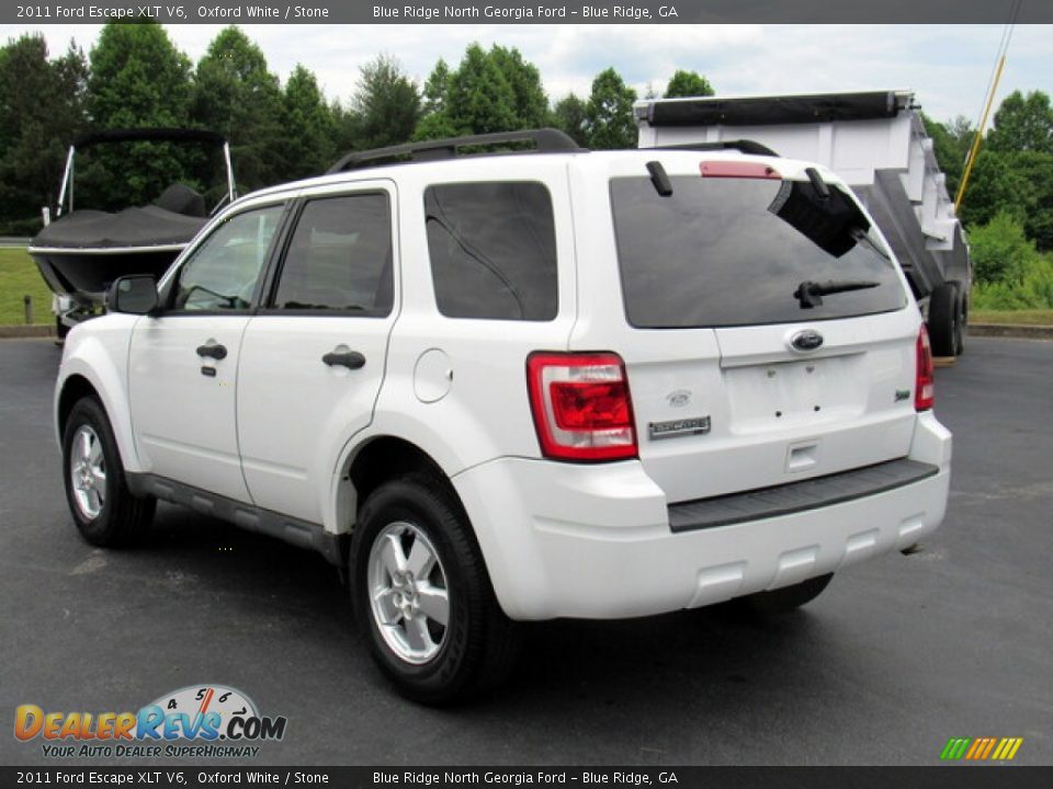 2011 Ford Escape XLT V6 Oxford White / Stone Photo #3