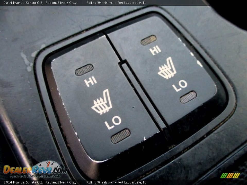 2014 Hyundai Sonata GLS Radiant Silver / Gray Photo #4