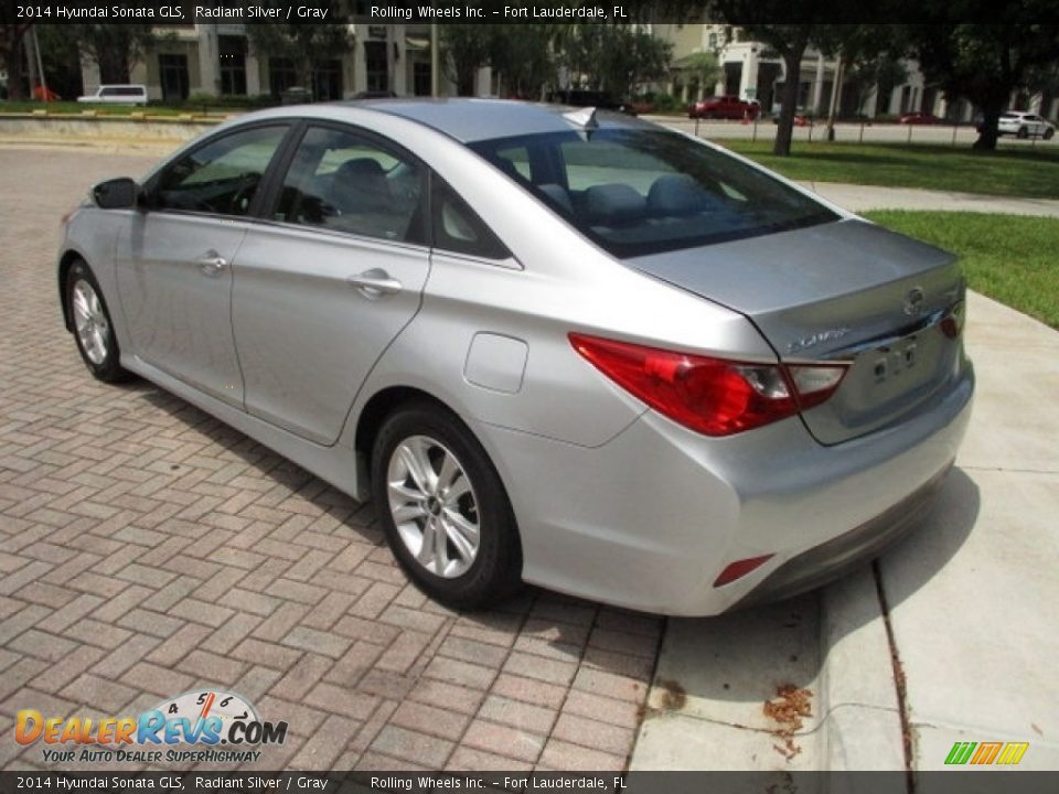 2014 Hyundai Sonata GLS Radiant Silver / Gray Photo #5