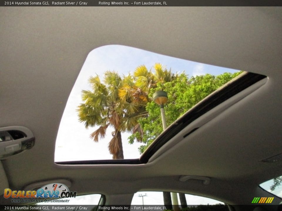 2014 Hyundai Sonata GLS Radiant Silver / Gray Photo #6