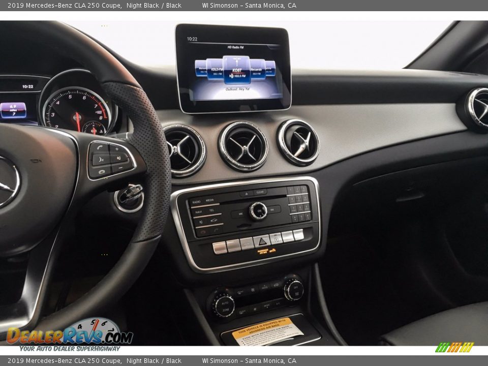 2019 Mercedes-Benz CLA 250 Coupe Night Black / Black Photo #6