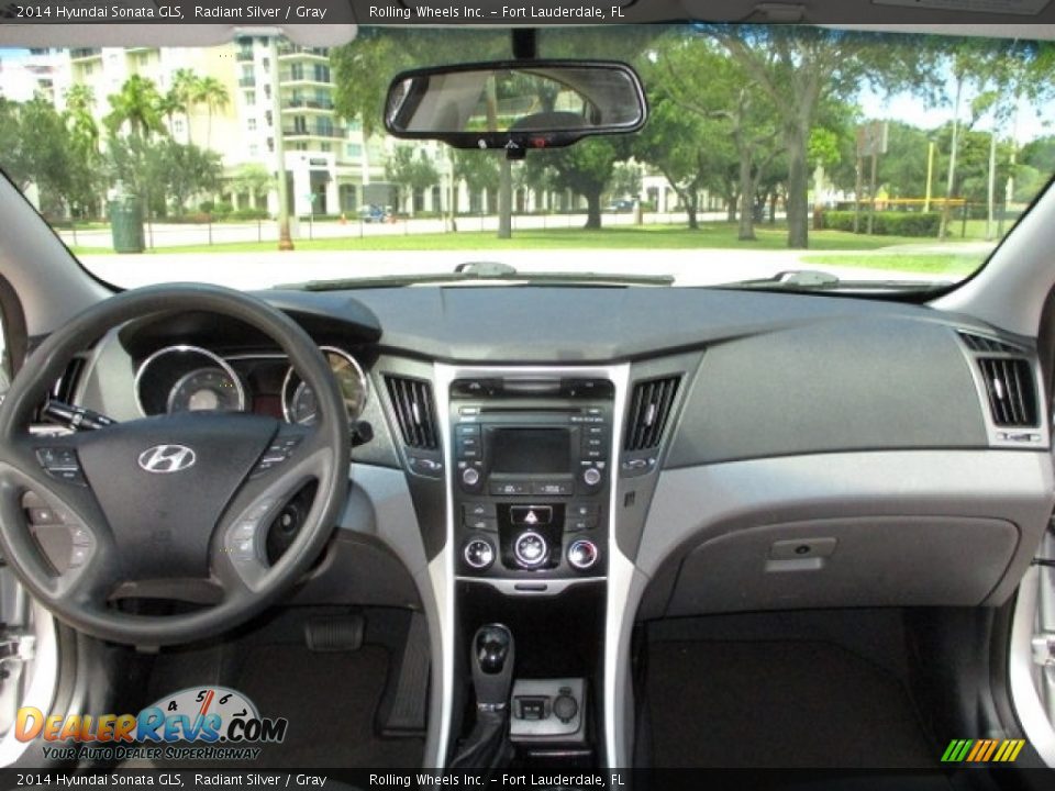 2014 Hyundai Sonata GLS Radiant Silver / Gray Photo #8