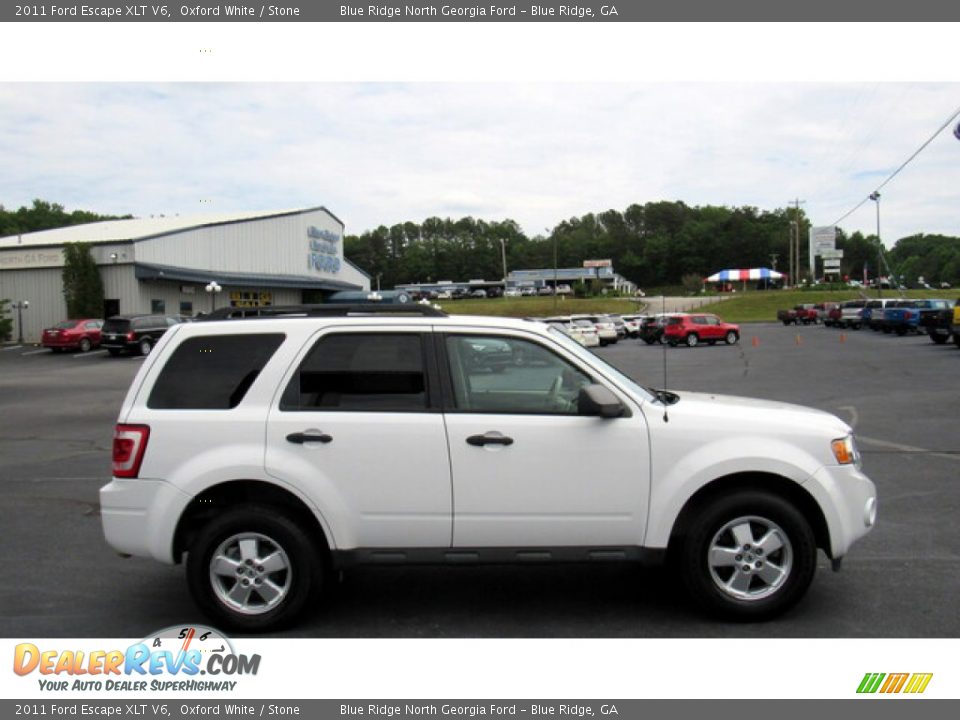 2011 Ford Escape XLT V6 Oxford White / Stone Photo #6