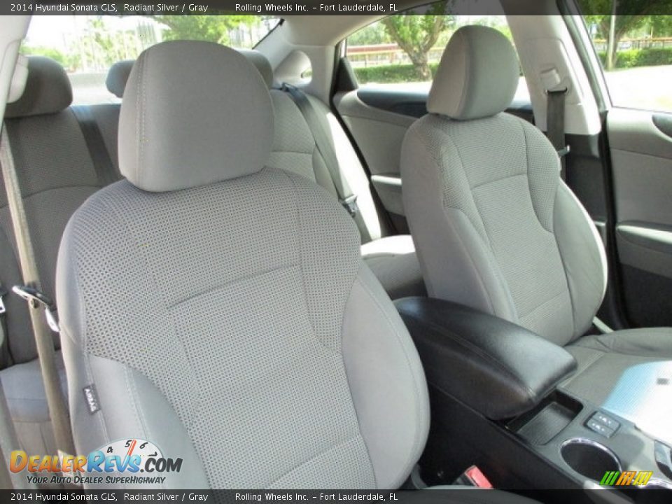2014 Hyundai Sonata GLS Radiant Silver / Gray Photo #10