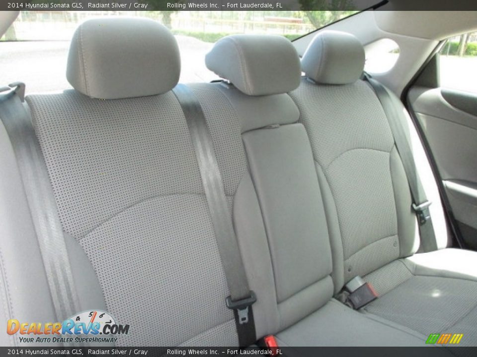2014 Hyundai Sonata GLS Radiant Silver / Gray Photo #12