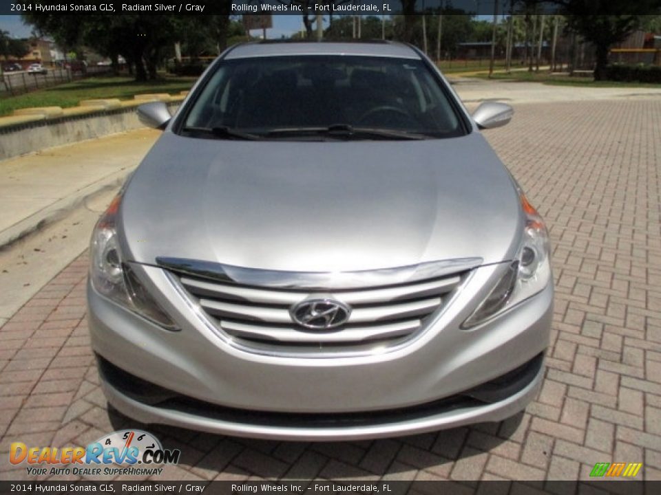 2014 Hyundai Sonata GLS Radiant Silver / Gray Photo #15