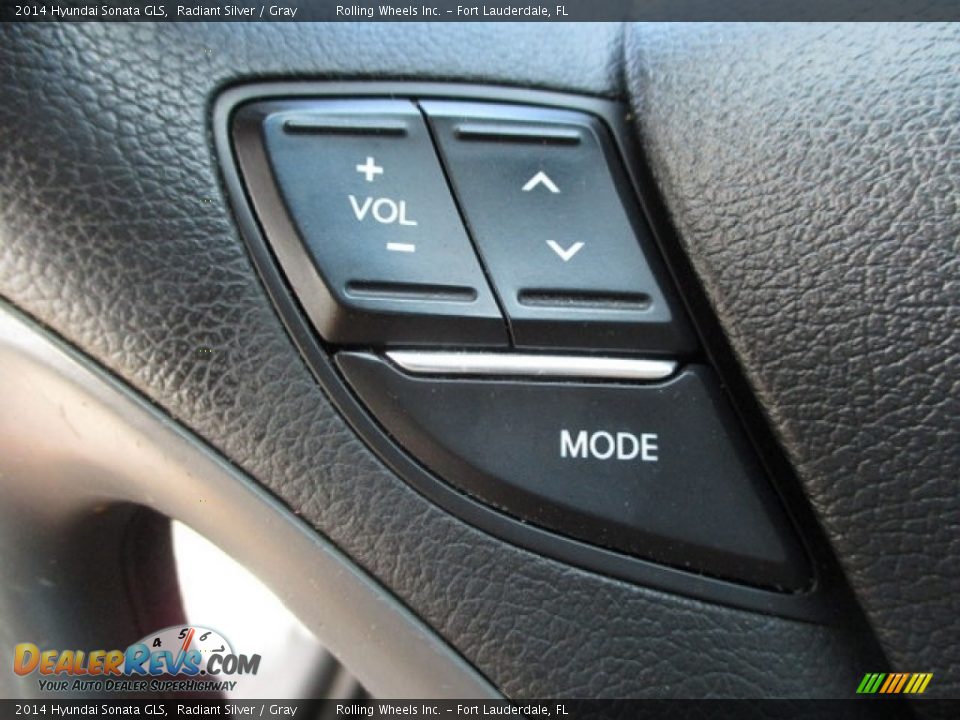2014 Hyundai Sonata GLS Radiant Silver / Gray Photo #16