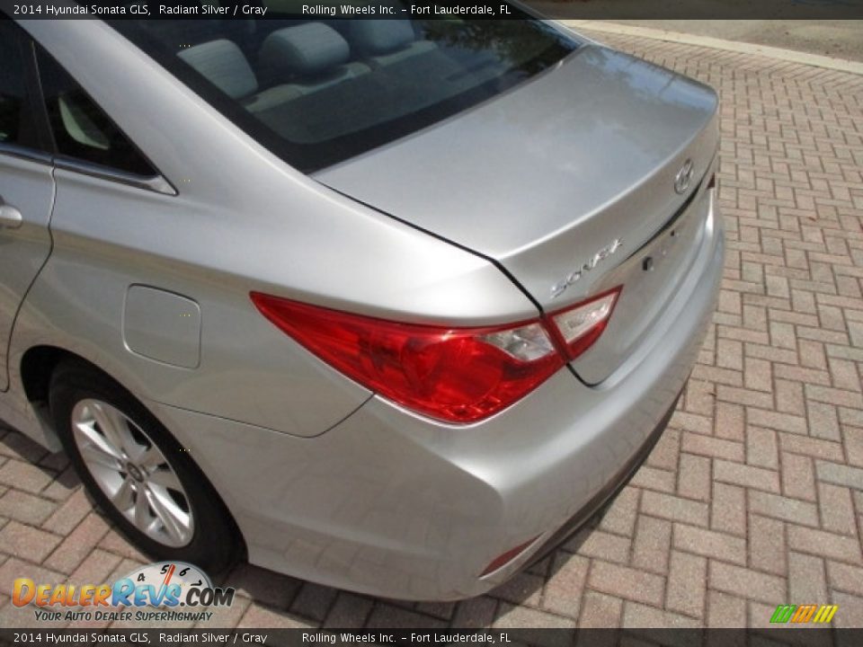 2014 Hyundai Sonata GLS Radiant Silver / Gray Photo #18