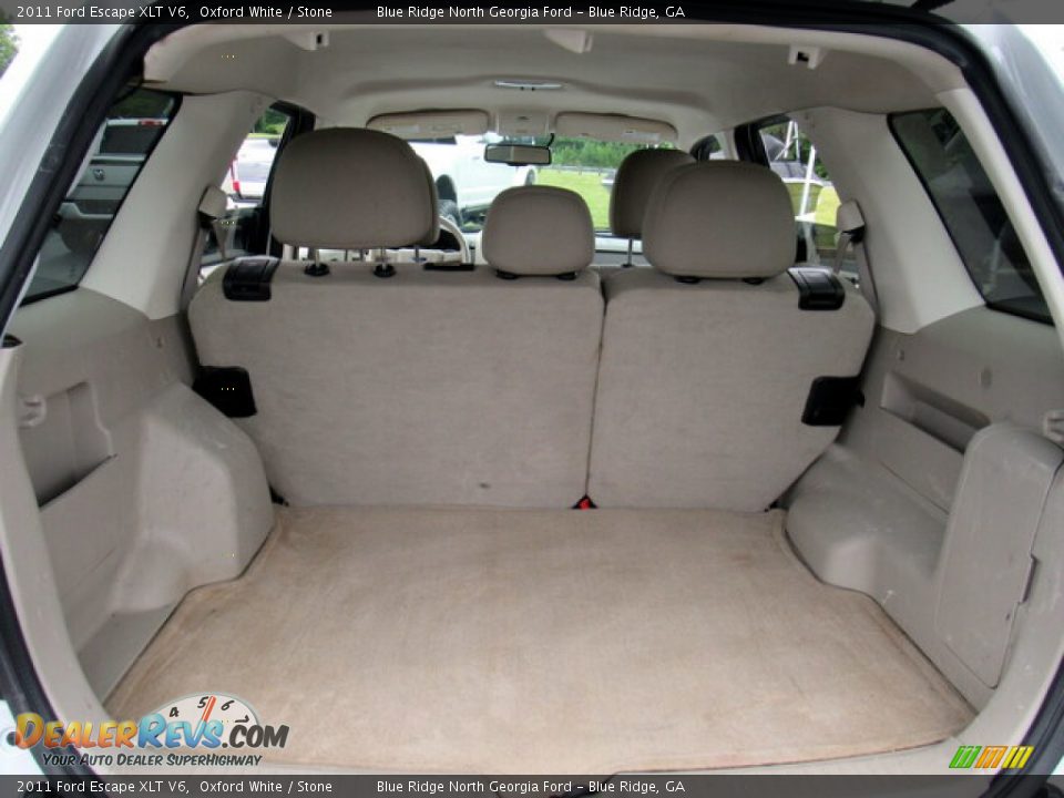 2011 Ford Escape XLT V6 Oxford White / Stone Photo #14