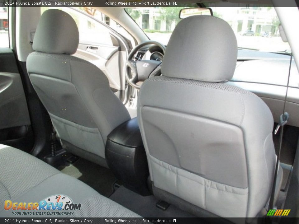 2014 Hyundai Sonata GLS Radiant Silver / Gray Photo #19