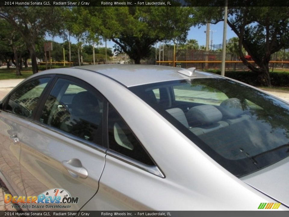 2014 Hyundai Sonata GLS Radiant Silver / Gray Photo #20