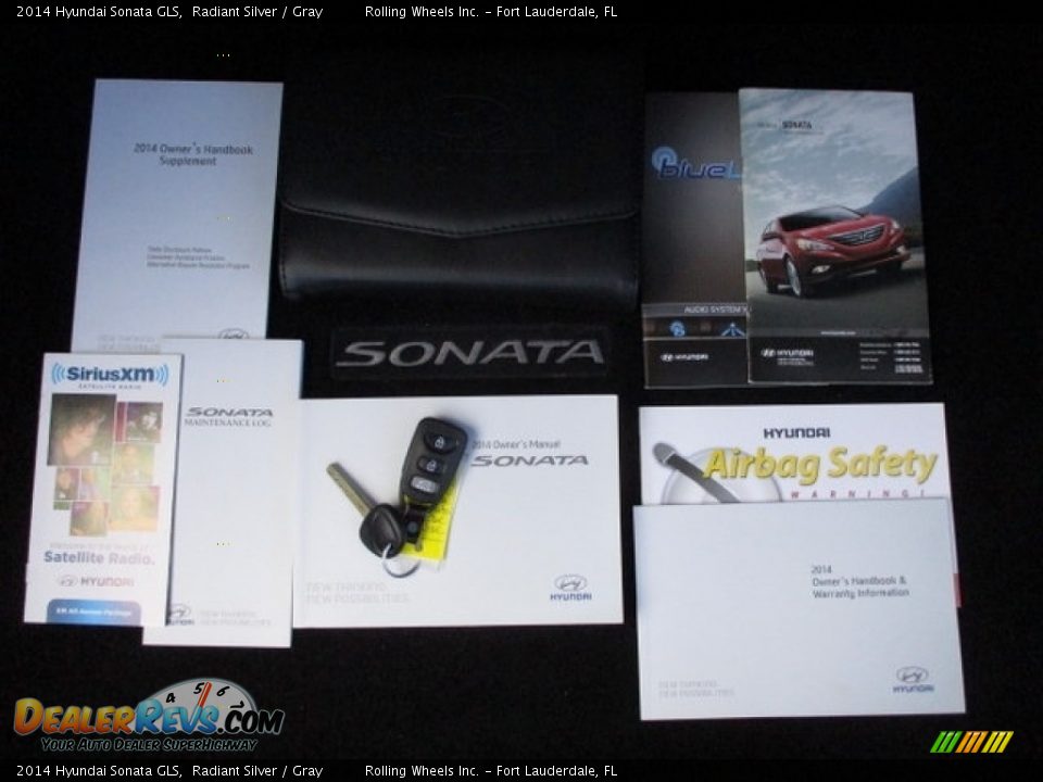 2014 Hyundai Sonata GLS Radiant Silver / Gray Photo #24