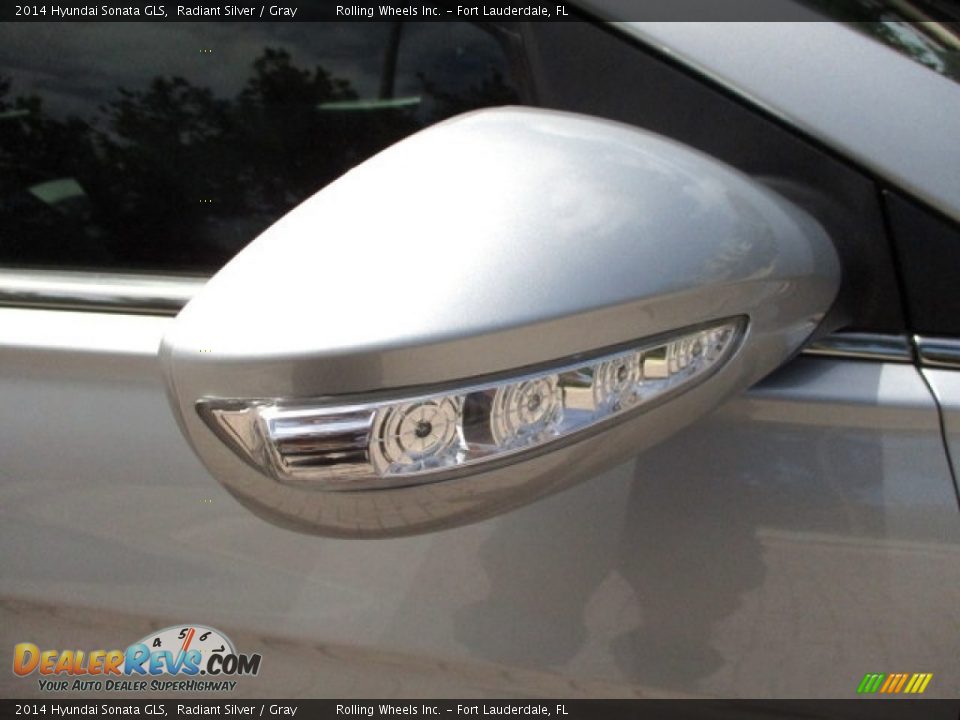 2014 Hyundai Sonata GLS Radiant Silver / Gray Photo #25