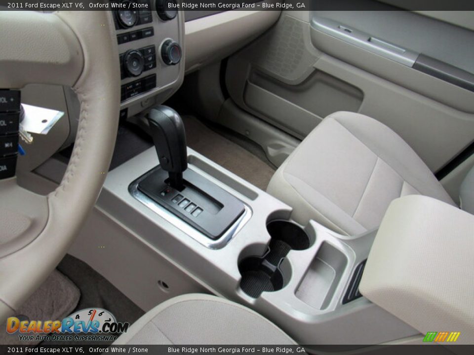 2011 Ford Escape XLT V6 Oxford White / Stone Photo #22