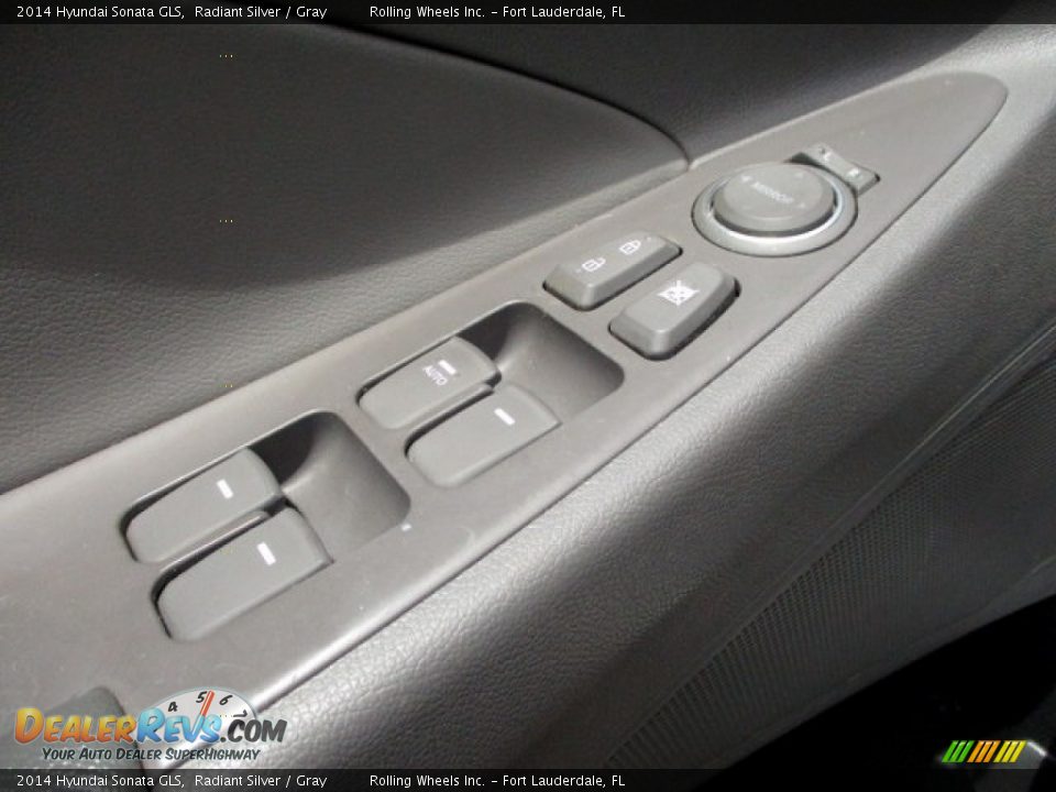 2014 Hyundai Sonata GLS Radiant Silver / Gray Photo #27