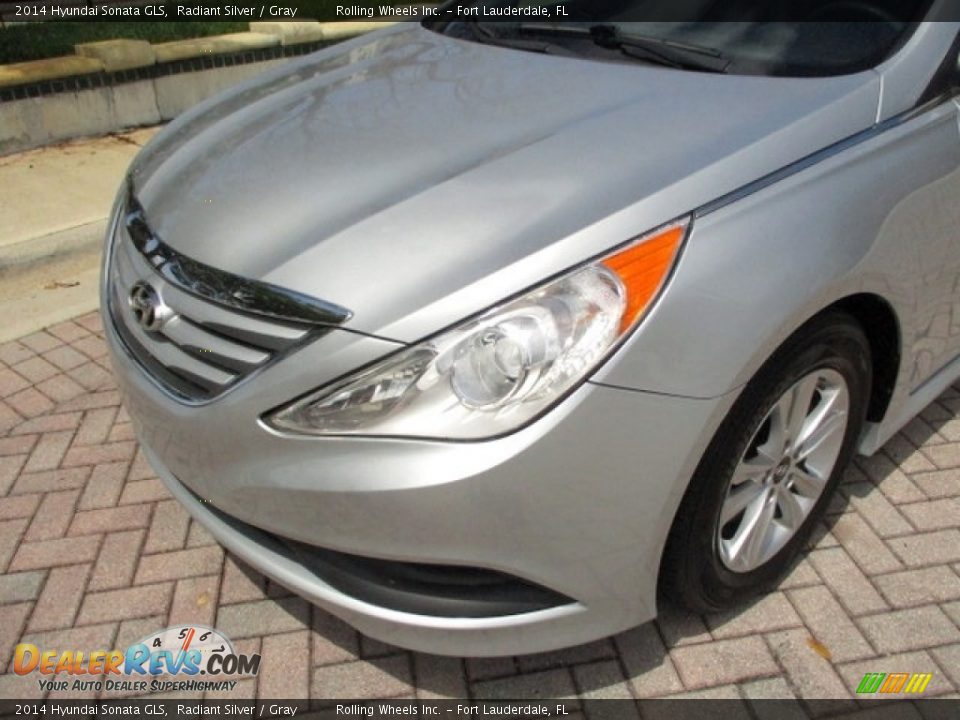 2014 Hyundai Sonata GLS Radiant Silver / Gray Photo #28