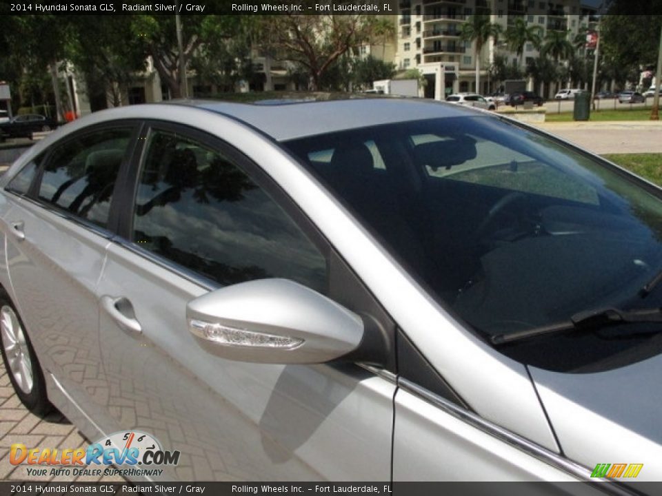 2014 Hyundai Sonata GLS Radiant Silver / Gray Photo #35