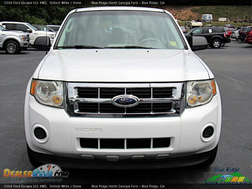 2009 Ford Escape XLS 4WD Oxford White / Stone Photo #8