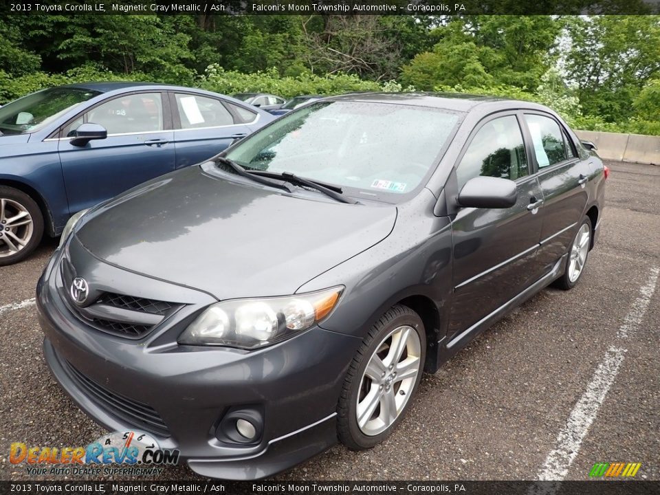 2013 Toyota Corolla LE Magnetic Gray Metallic / Ash Photo #1