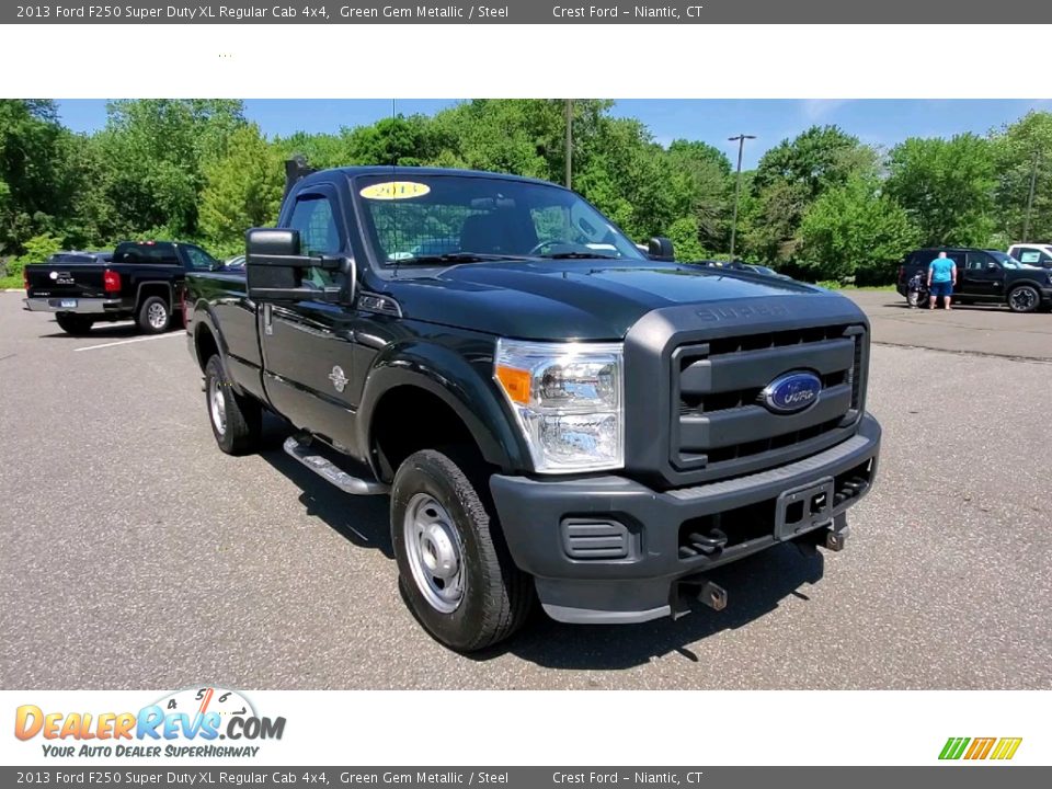 Front 3/4 View of 2013 Ford F250 Super Duty XL Regular Cab 4x4 Photo #1