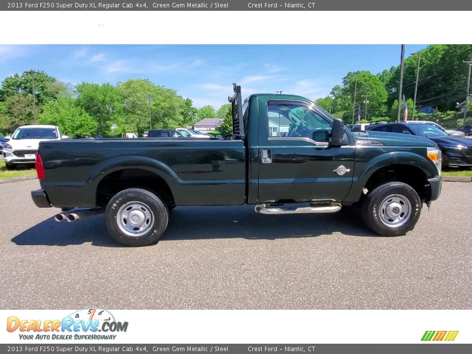 Green Gem Metallic 2013 Ford F250 Super Duty XL Regular Cab 4x4 Photo #8