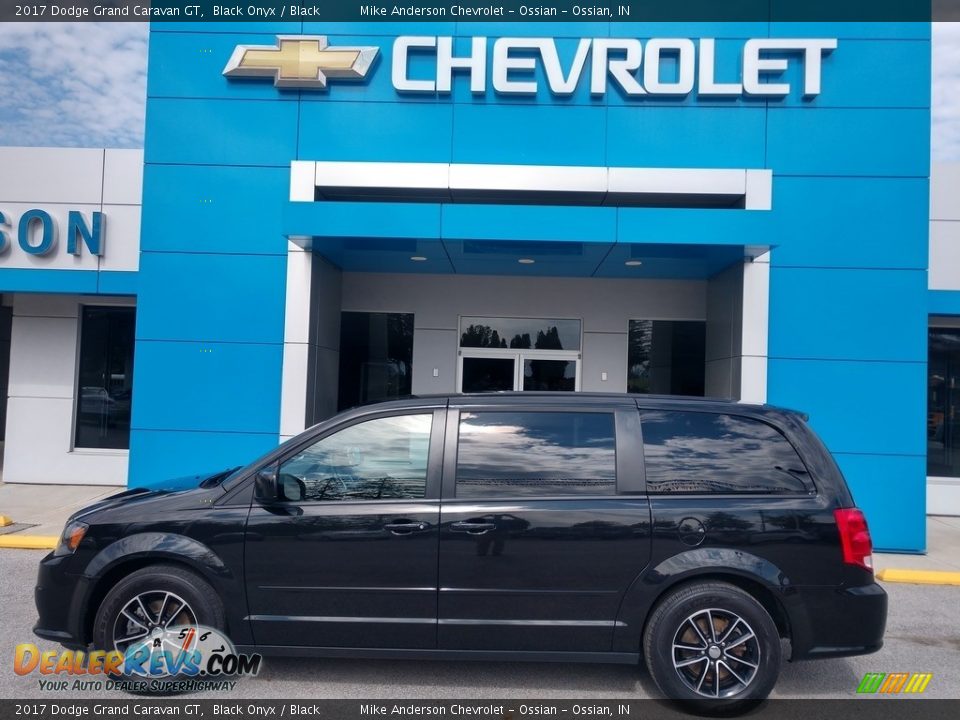 2017 Dodge Grand Caravan GT Black Onyx / Black Photo #1