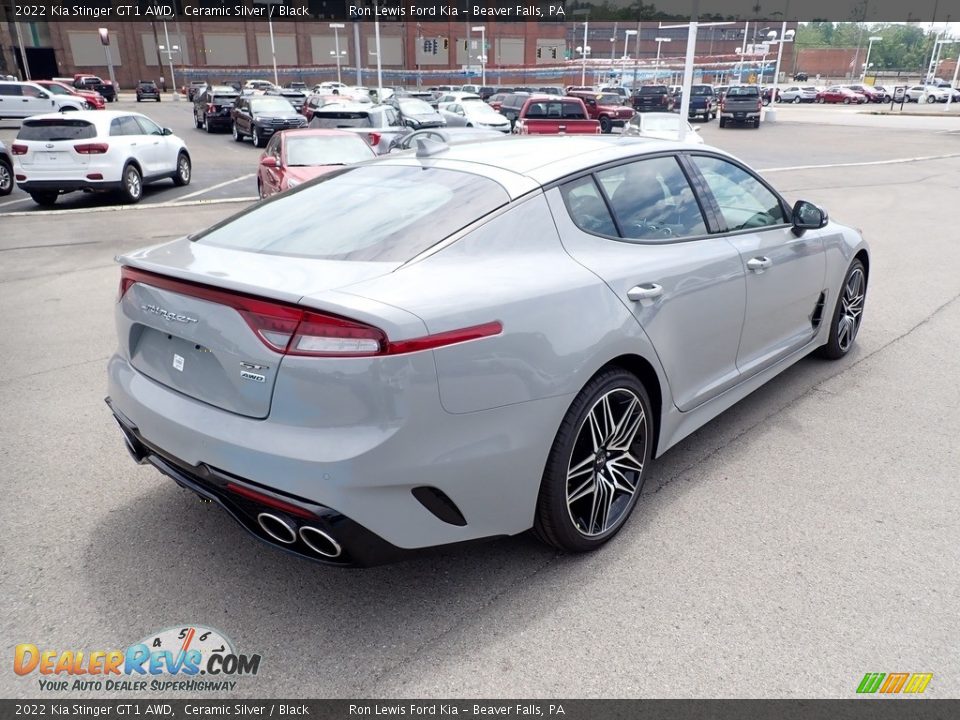 2022 Kia Stinger GT1 AWD Ceramic Silver / Black Photo #2