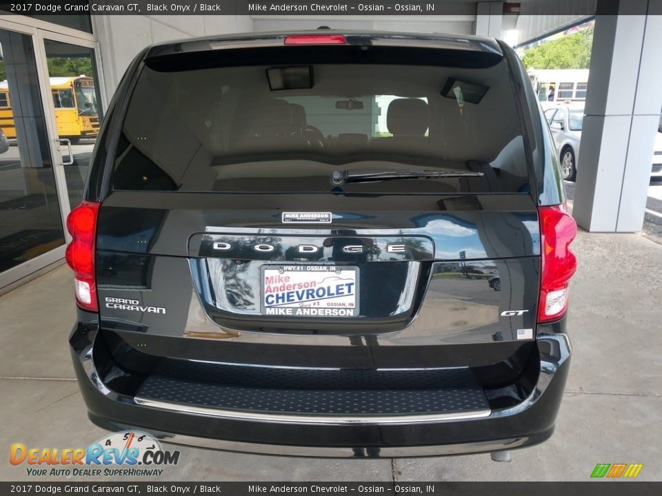 2017 Dodge Grand Caravan GT Black Onyx / Black Photo #5