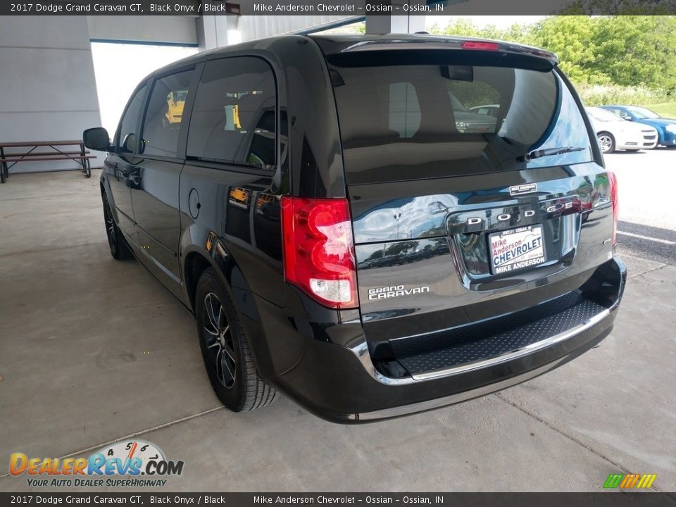 2017 Dodge Grand Caravan GT Black Onyx / Black Photo #8