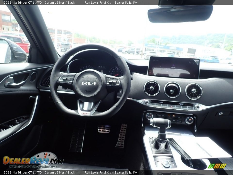 Dashboard of 2022 Kia Stinger GT1 AWD Photo #13