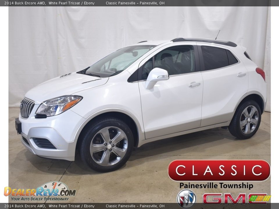 2014 Buick Encore AWD White Pearl Tricoat / Ebony Photo #1