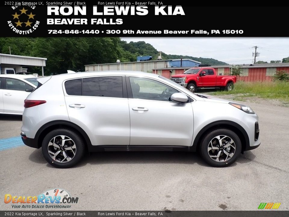 2022 Kia Sportage LX Sparkling Silver / Black Photo #1