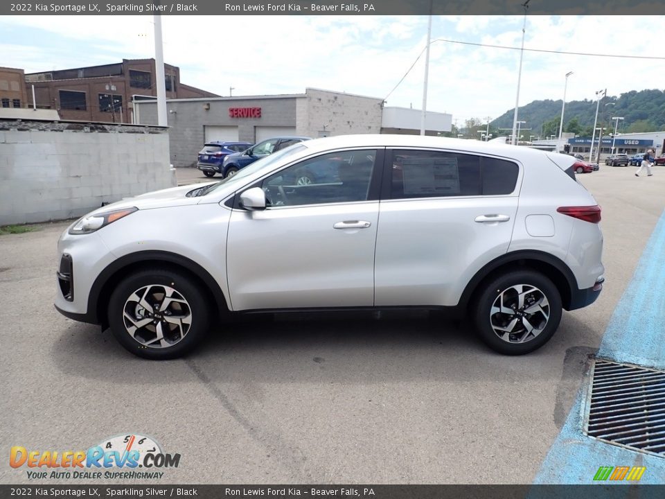 2022 Kia Sportage LX Sparkling Silver / Black Photo #6