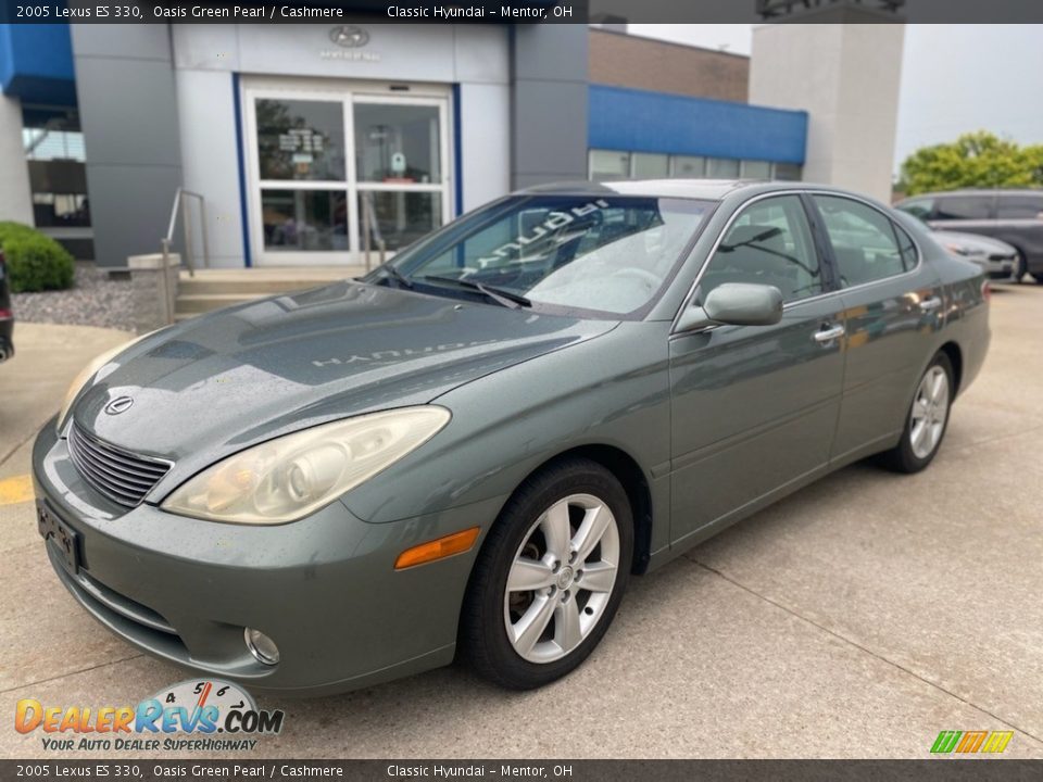 2005 Lexus ES 330 Oasis Green Pearl / Cashmere Photo #1