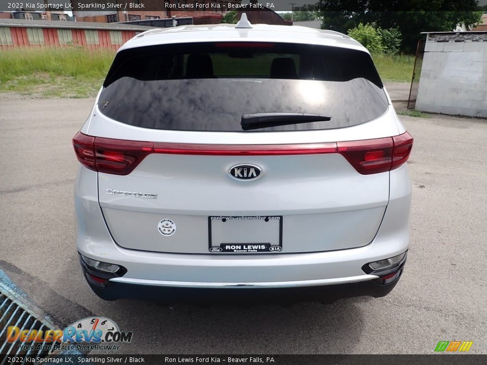 2022 Kia Sportage LX Sparkling Silver / Black Photo #8