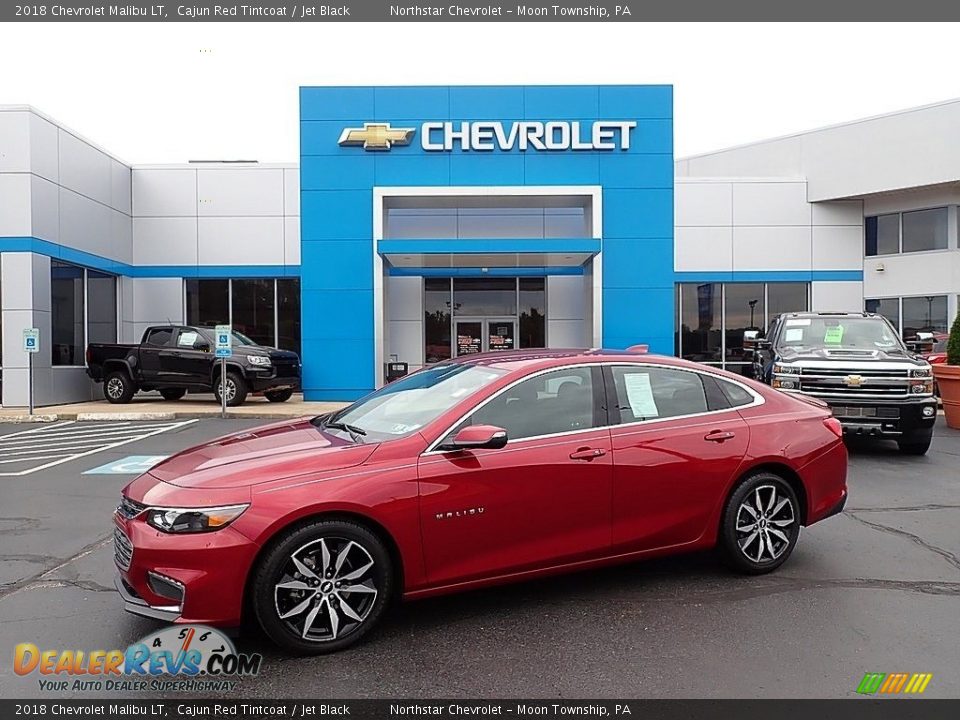 2018 Chevrolet Malibu LT Cajun Red Tintcoat / Jet Black Photo #1