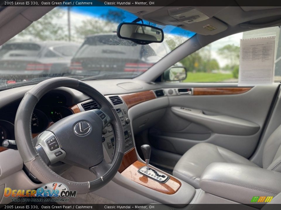 2005 Lexus ES 330 Oasis Green Pearl / Cashmere Photo #3