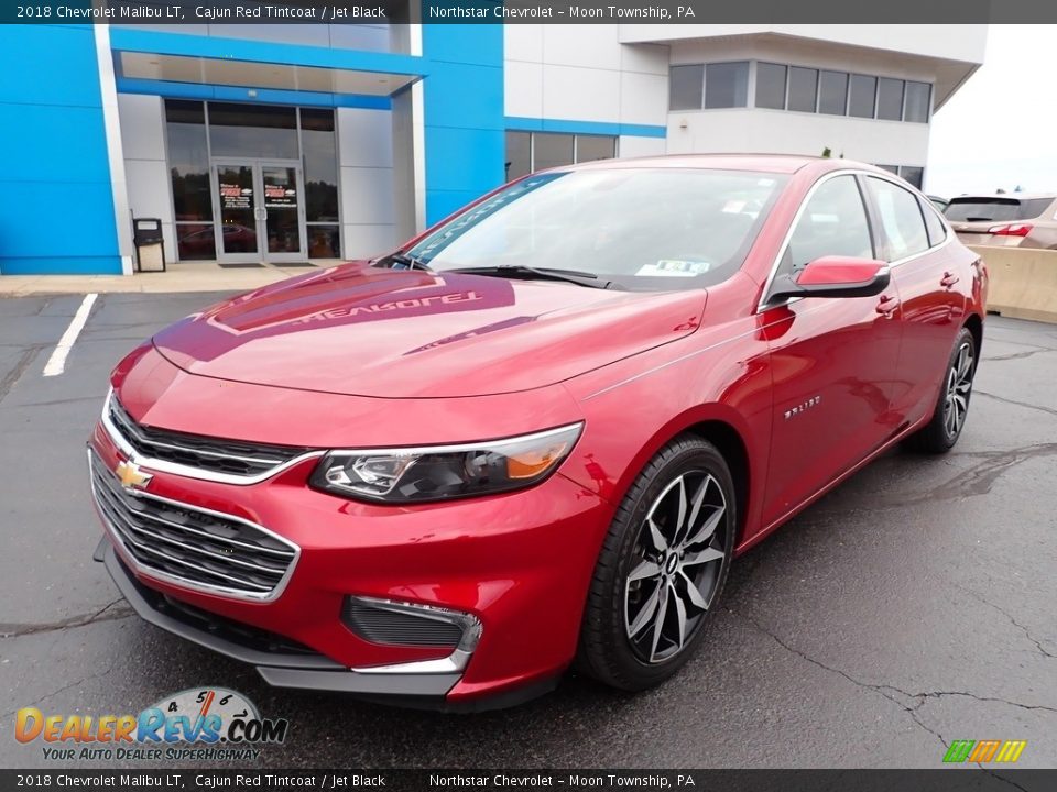 2018 Chevrolet Malibu LT Cajun Red Tintcoat / Jet Black Photo #2