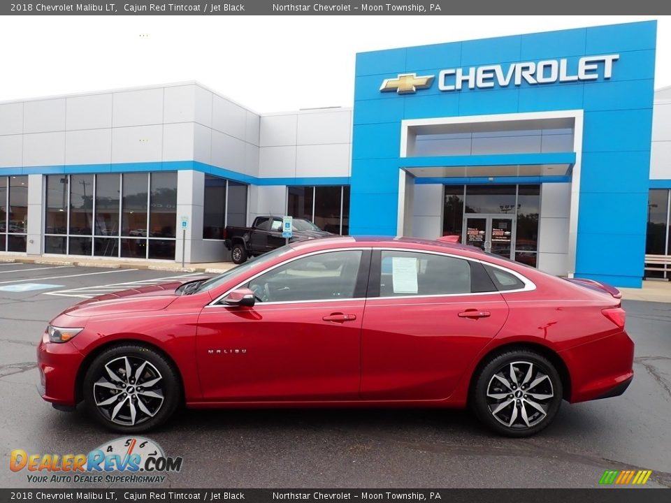 2018 Chevrolet Malibu LT Cajun Red Tintcoat / Jet Black Photo #3