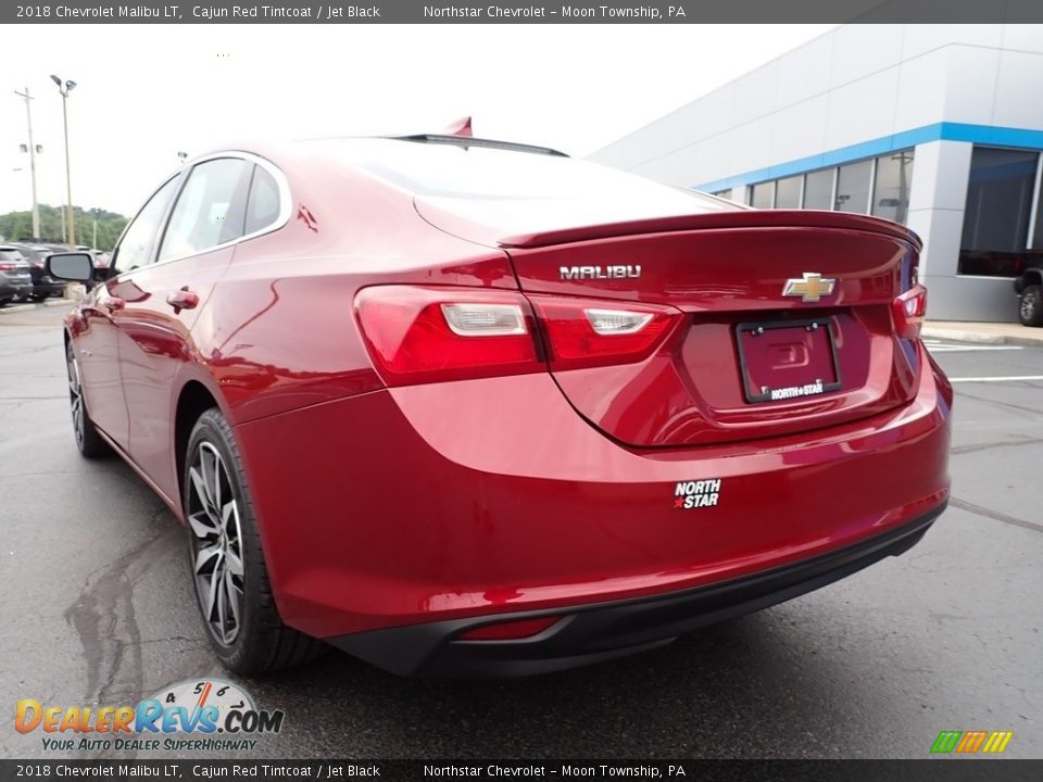 2018 Chevrolet Malibu LT Cajun Red Tintcoat / Jet Black Photo #5