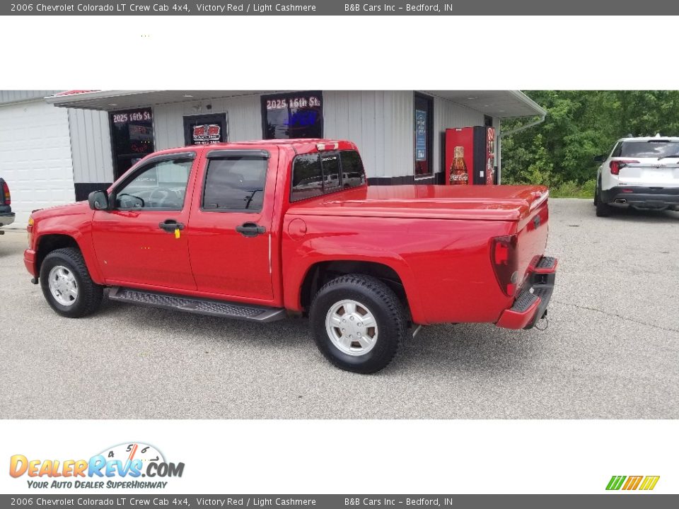 2006 Chevrolet Colorado LT Crew Cab 4x4 Victory Red / Light Cashmere Photo #3